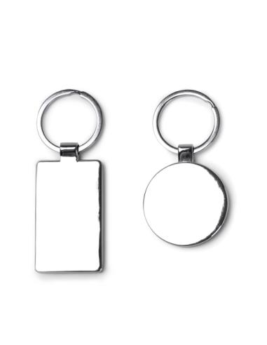 Llavero de metal y bambú Las Moraditas PERSONALIZABLE