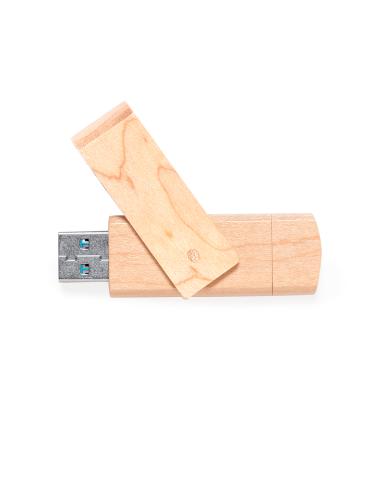 Memoria USB de madera Kluivert OTG 16GB PERSONALIZABLE