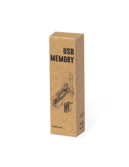 Memoria USB de madera Kluivert OTG 16GB PERSONALIZABLE