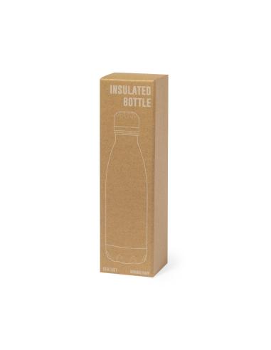 Botella de acero inoxidable Orihuela doble capa 550ml PERSONALIZABLE