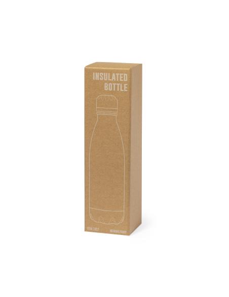 Botella de acero inoxidable Orihuela doble capa 550ml PERSONALIZABLE