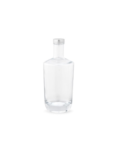Botella de cristal Gastro Edition Lyon con tapón plateado 750ml PERSONALIZABLE