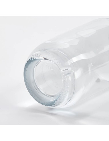 Botella de cristal Gastro Edition Lyon con tapón plateado 750ml PERSONALIZABLE