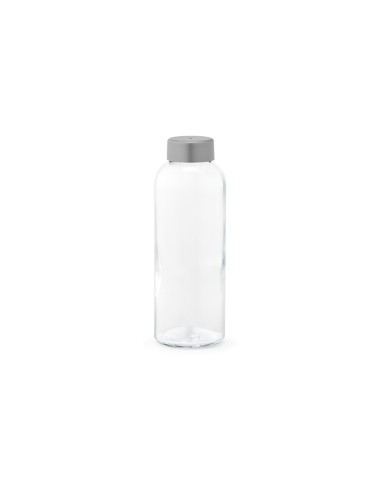 Botella de cristal Gastro Edition Angers con tapón plata 500ml PERSONALIZABLE