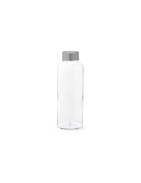 Botella de cristal Gastro Edition Angers con tapón plata 500ml PERSONALIZABLE