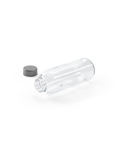 Botella de cristal Gastro Edition Angers con tapón plata 500ml PERSONALIZABLE