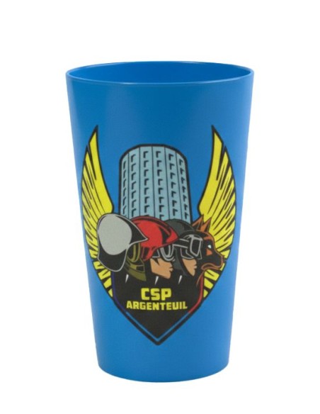 Vaso de PP reutilizable rígido Summerfest full color 330ml PERSONALIZABLE