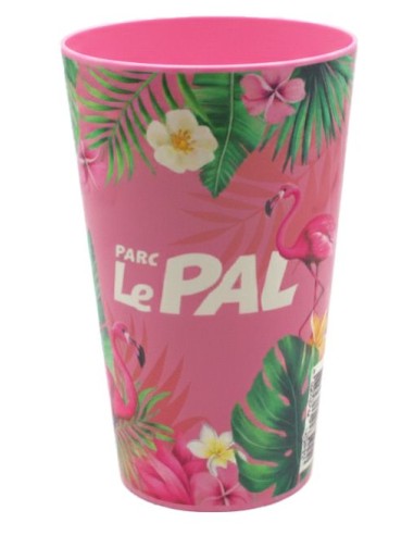 Vaso de PP reutilizable rígido Summerfest full color 330ml PERSONALIZABLE