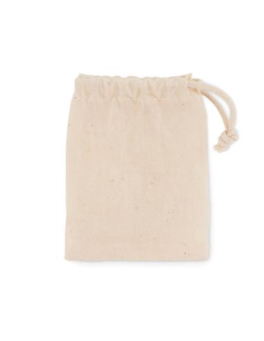 Espejo de bambú Omisalj en bolsa de algodón PERSONALIZABLE