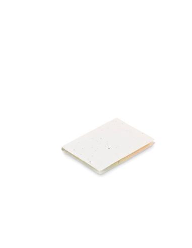 Bloc de notas de papel semillas Rupit PERSONALIZABLE