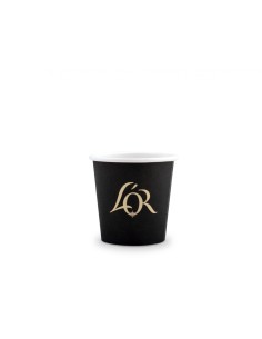 Vaso de cartón de pared simple 115ml PERSONALIZABLE