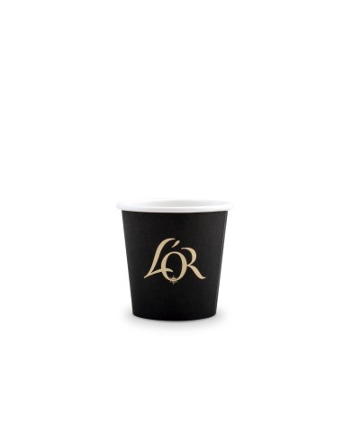 Vaso de cartón de pared simple 115ml PERSONALIZABLE
