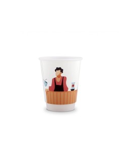 Vaso de cartón de doble pared 220ml PERSONALIZABLE 2