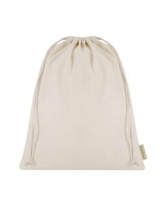 Bolsa de tela Salobreña algodón reciclado 120g/m2 especial zapatos PERSONALIZABLE