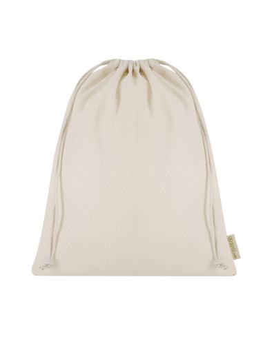 Bolsa de tela Salobreña algodón reciclado 120g/m2 especial zapatos PERSONALIZABLE