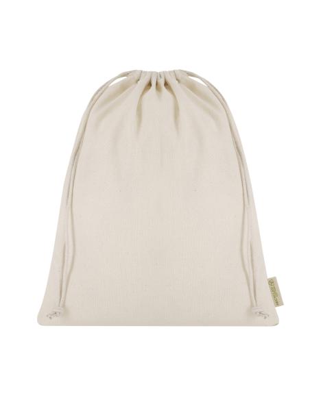 Bolsa de tela Salobreña algodón reciclado 120g/m2 especial zapatos PERSONALIZABLE