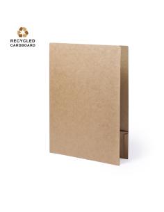 Carpeta porta documentos A4 Reading de cartón reciclado con solapas interiores PERSONALIZABLE 2