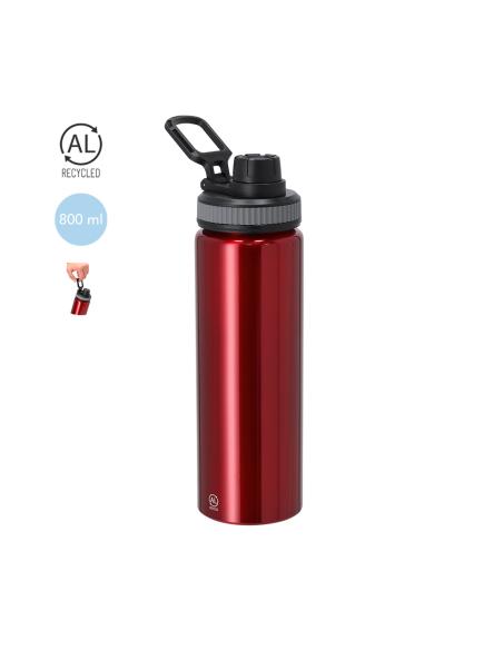Botella de aluminio reciclado Somalia 800ml PERSONALIZABLE