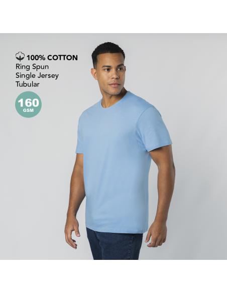 Camiseta algodón 160g/m2 Seiyo unisex PERSONALIZABLE