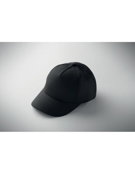 Gorra infantil de algodón 180g/m2 Rupia 5 paneles cierre velcro PERSONALIZABLE