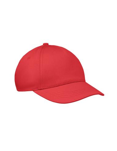 Gorra infantil de algodón 180g/m2 Rupia 5 paneles cierre velcro PERSONALIZABLE