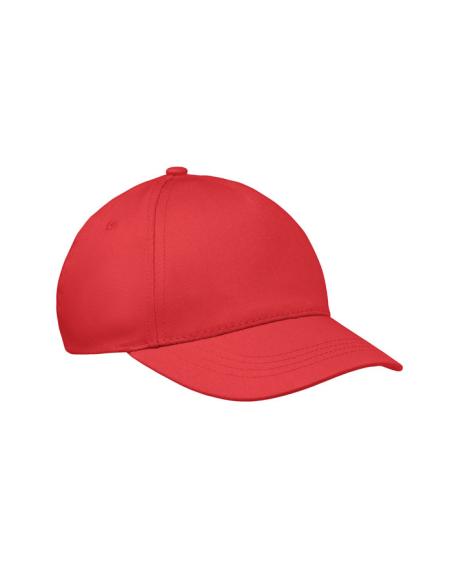Gorra infantil de algodón 180g/m2 Rupia 5 paneles cierre velcro PERSONALIZABLE