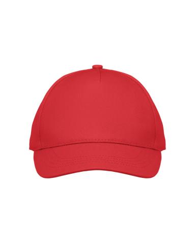 Gorra infantil de algodón 180g/m2 Rupia 5 paneles cierre velcro PERSONALIZABLE