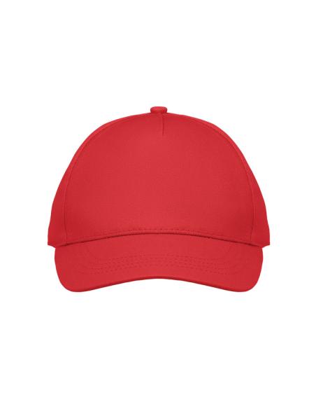 Gorra infantil de algodón 180g/m2 Rupia 5 paneles cierre velcro PERSONALIZABLE