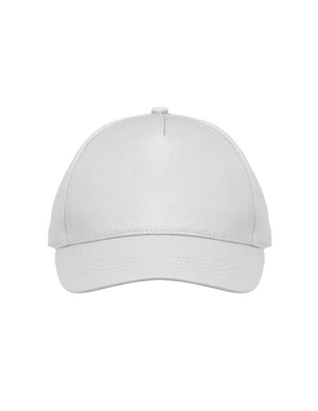 Gorra infantil de algodón 180g/m2 Rupia 5 paneles cierre velcro PERSONALIZABLE