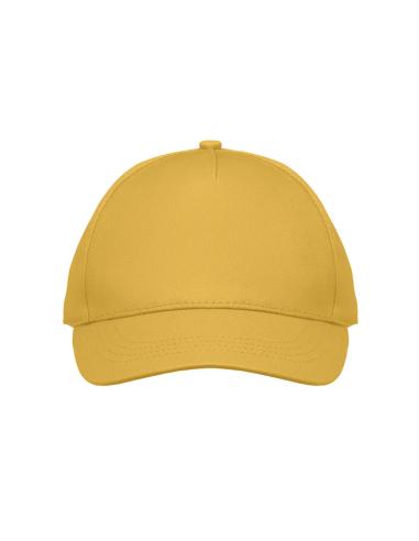 Gorra infantil de algodón 180g/m2 Rupia 5 paneles cierre velcro PERSONALIZABLE