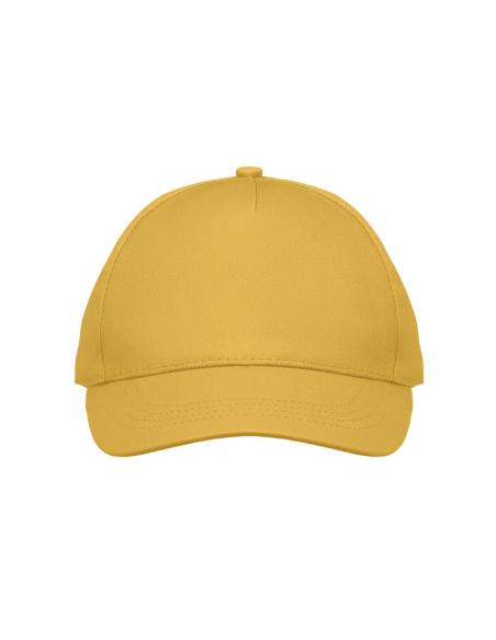 Gorra infantil de algodón 180g/m2 Rupia 5 paneles cierre velcro PERSONALIZABLE