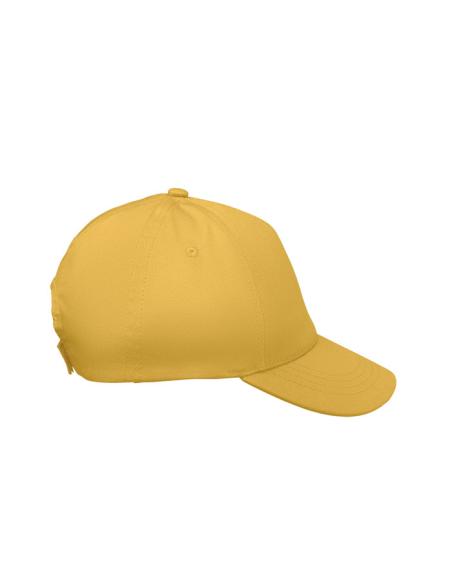 Gorra infantil de algodón 180g/m2 Rupia 5 paneles cierre velcro PERSONALIZABLE