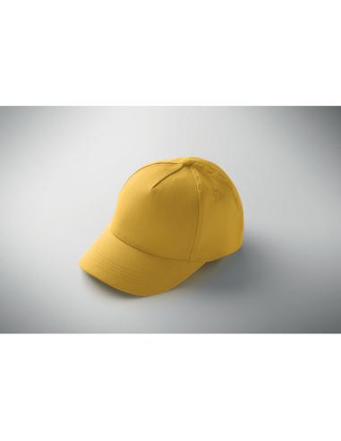 Gorra infantil de algodón 180g/m2 Rupia 5 paneles cierre velcro PERSONALIZABLE