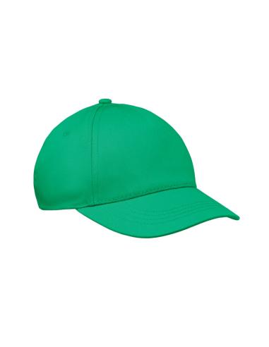 Gorra infantil de algodón 180g/m2 Rupia 5 paneles cierre velcro PERSONALIZABLE