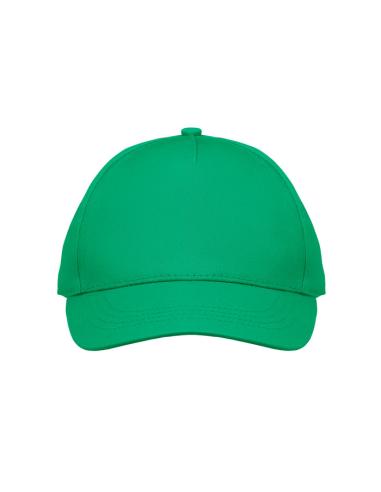 Gorra infantil de algodón 180g/m2 Rupia 5 paneles cierre velcro PERSONALIZABLE