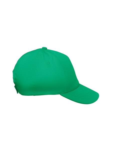 Gorra infantil de algodón 180g/m2 Rupia 5 paneles cierre velcro PERSONALIZABLE