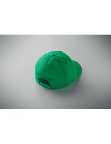 Gorra infantil de algodón 180g/m2 Rupia 5 paneles cierre velcro PERSONALIZABLE