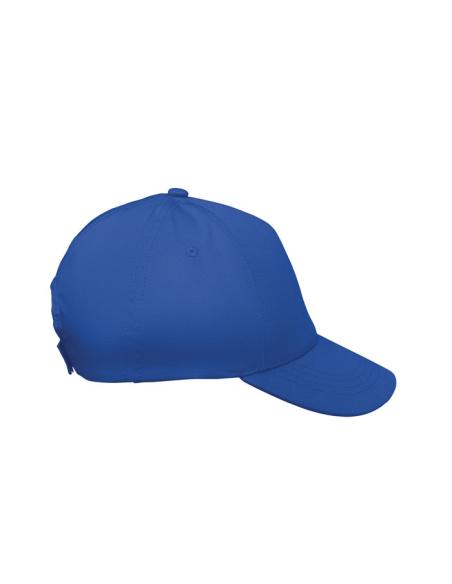 Gorra infantil de algodón 180g/m2 Rupia 5 paneles cierre velcro PERSONALIZABLE