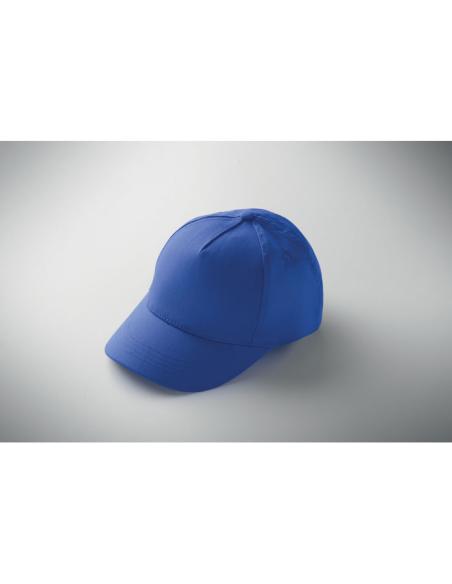 Gorra infantil de algodón 180g/m2 Rupia 5 paneles cierre velcro PERSONALIZABLE