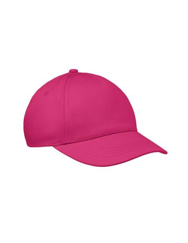Gorra infantil de algodón 180g/m2 Rupia 5 paneles cierre velcro PERSONALIZABLE