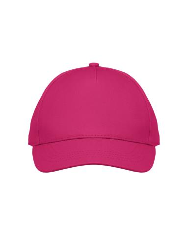 Gorra infantil de algodón 180g/m2 Rupia 5 paneles cierre velcro PERSONALIZABLE