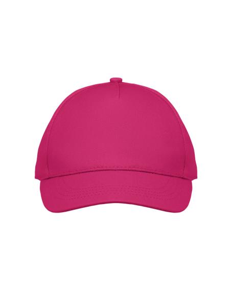 Gorra infantil de algodón 180g/m2 Rupia 5 paneles cierre velcro PERSONALIZABLE
