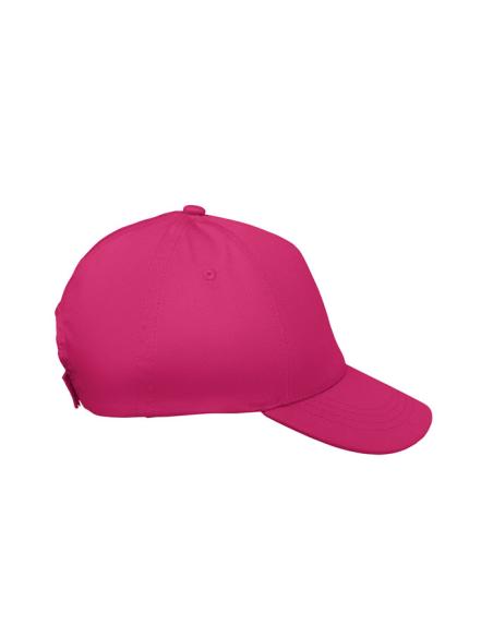 Gorra infantil de algodón 180g/m2 Rupia 5 paneles cierre velcro PERSONALIZABLE