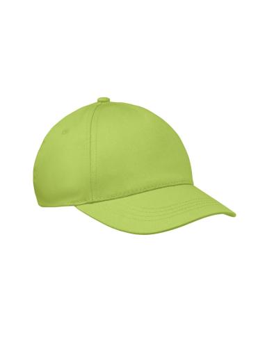 Gorra infantil de algodón 180g/m2 Rupia 5 paneles cierre velcro PERSONALIZABLE