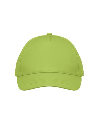 Gorra infantil de algodón 180g/m2 Rupia 5 paneles cierre velcro PERSONALIZABLE