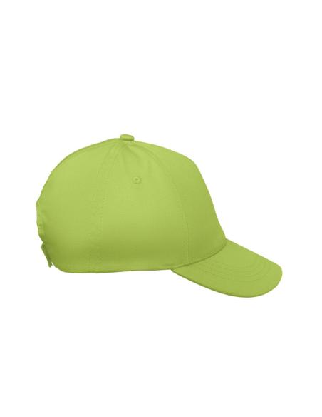 Gorra infantil de algodón 180g/m2 Rupia 5 paneles cierre velcro PERSONALIZABLE