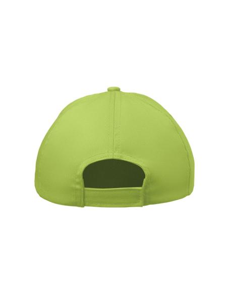 Gorra infantil de algodón 180g/m2 Rupia 5 paneles cierre velcro PERSONALIZABLE