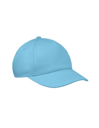 Gorra infantil de algodón 180g/m2 Rupia 5 paneles cierre velcro PERSONALIZABLE