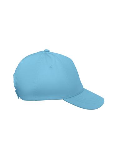 Gorra infantil de algodón 180g/m2 Rupia 5 paneles cierre velcro PERSONALIZABLE