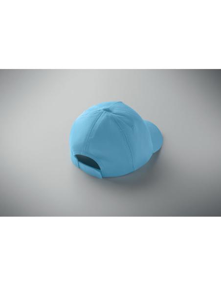 Gorra infantil de algodón 180g/m2 Rupia 5 paneles cierre velcro PERSONALIZABLE